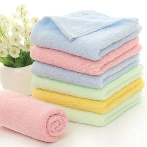 Bath Towel 10 PcsSet Bamboo Fiber Face 25x50cm Soft Children Hand for Home Kitchen Bathroom QuickDry Handkerchief Towels 231202