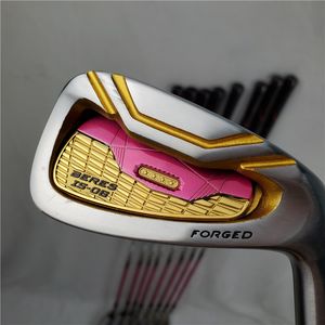 女性ゴルフクラブ4Star Honma Beres S-06ゴルフアイアンセット5-11 A Sアイアン9PCS Lフレックスグラファイトシャフトとヘッドカバー