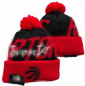 2023 Toronto''raptors''beanie Baseball North American Team Side Patch Winter Wool Sport Knit Hat Skull Caps Beanies A0