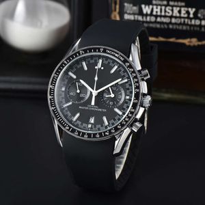 Chronograph Black Speedmaster Professional Watch MenWatch All Function Watchmen عالية الجودة Quartz Moonwatch Uhren Date Relgios Montre