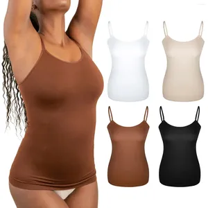 Kvinnors shapers Scoop Neck Compression Cami Mage och midjekontroll Body Shapewear Camisole för kvinnliga plagg efter fettsugning