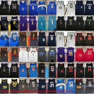 23 LeBron James Jersey 2024 New City Basquete 3 Anthony Davis D'Angelo Russell Westbrook Austin Reaves Bryant Kevin Durant Stephen Curry Luka Doncic Kyrie Irving