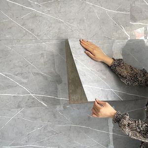 Wallpapers 10 Pcs SXP Marble Peel And Stick Wall Tiles SelfAdhesive Floo Waterproof Sticker 1181 X 231202