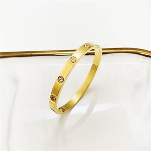 Goldarmband Designer-Armband Damen Designerschmuck für Männer und Frauen Armbänder Designer-Nagelarmbänder Goldmanschette Schraubarmbänder Schraubendreher-Armreifen