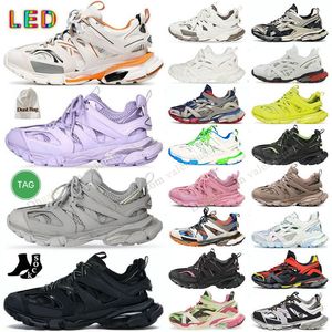 Designer Scarpe Track 3 Scarpe casual uomo donna Platfe-forme Track 2.0 3.0 4.0 Triple bianche nere Sneakers Tess.s. Scarpe da ginnastica Runner 7 in pelle gommata in nylon stampato