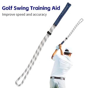 Outros produtos de golfe Swing Trainer Aid portátil Tempo Ball Practice Tool para presentes de aniversário Club Rope Golfer Lovers 231204