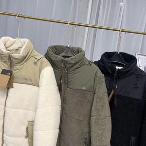 Män kvinnor vinter norr fleece jacka puffer ansikte sherpa män faux shearling ytterkläder rockar kvinnlig mocka päls norra super varma grossist 2 stycken 10% dicount