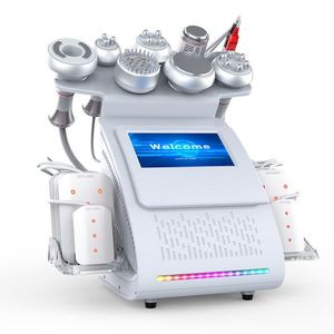 9 I 1 Vakuum EMS RF Lipo Laser Slant Machine Body Massage Beauty Machine för Cellulite Deduktion