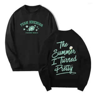 Herrtröjor Sommaren blev jag ganska team Jeremiah överdimensionerad hoodie kvinnor män o-hals långärmad crewneck sweatshirt casual tracksuit