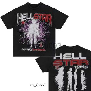 Hellstar Men's T-shirts Hellstar Cotton T-shirt Fashion Black Men Women Designer Clothoon Graphic Punk Rock Tops Summer High Street 578