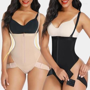 Shaper da donna Shapewear Plus Size Vita alta Shaper per il corpo Controllo della pancia Pantaloncini dimagranti e con cerniera