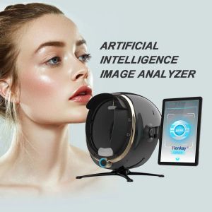 3D Analysis visia facial skin and hair skin analyzer moisture wood lamp digital tester face skin camera analyzer