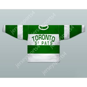 Custom TORONTO ST PATS 1919-22 HOCKEY JERSEY ANY NAME OR NUMBER NEW NEW Top Stitched S-M-L-XL-XXL-3XL-4XL-5XL-6XL