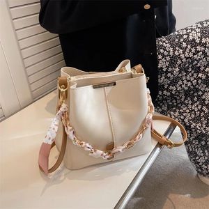 Вечерние сумки, ведро большой емкости, дизайн ниши, повседневная универсальная сумка через плечо, модная и минималистичная женская сумка-мессенджер