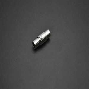 船50pcロックチューブネックレス磁気握り3mm 4mm 5mm 6mm 7mm厚さレザーコードジュエリー調査結果234n