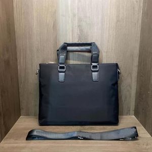 4 Style męskie teczka na ramiona torba biznesowa zwykłe torebki Messenger Nylon retro torby podróżne czarne i niebieskie HQP262283M