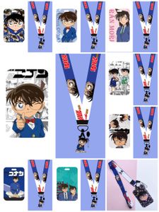 Commercio all'ingrosso 50 set Cartoon Giappone PVC Card Cover Student Campus Appeso al collo Borsa Cinghie per cellulari Charms Holder Cordino Porta carte d'identità Portachiavi Regalo 2023