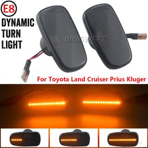 2pcs LED Side Marker Light Turn Signal Lamp For Toyota Land Cruiser Prius Kluger Wish Altezza Crown Lexus IS200 / IS300 LS430