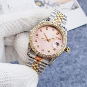 New arrival Watches designer Classic Fashion Automatic Watch inlaid with colored diamond size 36mm sapphire glass a ladies' favorite Wristwatches