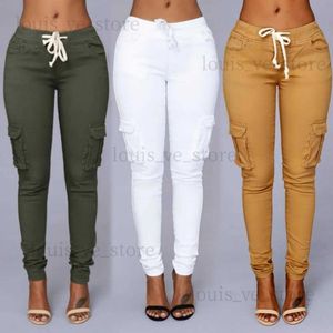 Women's Jeans Elastic Sexy Skinny Pencil Jeans For Women Black High Waist Jeans Woman Y2K Streetwear Denim Pants Cargo Jeans Trousers Leggings T231204