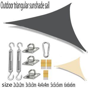 Other Sporting Goods Triangle sunshade waterproof candle outdoor water garden courtyard party beach camping pool 231204