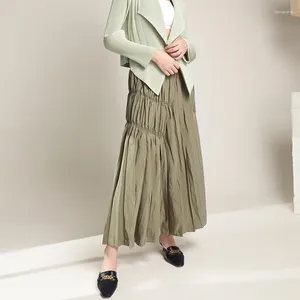 Skirts 2023 Autumn And Winter Fashion Skirt Women's High Waist Drooping Loose Casual All-match A-line Western Style