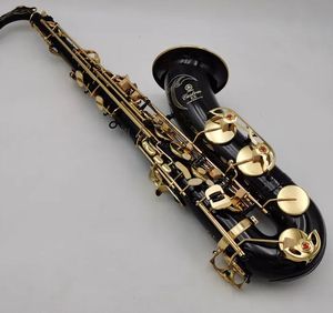 Hot Selling BB Tenor Saxophone Gold Lacquer YTS-875EX Yellow Brass Musical Instrument Professional With Case Accessories
