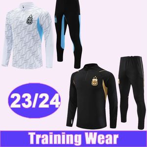 23 24 Argentina Training Wear Cootcer De Paul J Aarez Otamendi Acuna Pezzella Tagliafico Football قمصان