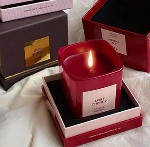 Candele profumate Profumo Lost Cherry favoloso Vanille Oud Wood Soleil Blanc Candela profumata Bougie Parfume London Long Smell Eternity Cera Fragranza regalo