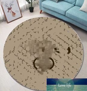 Simple round Carpet Internet Celebrity Same Style Cloakroom Photo Mat Bedroom Living Room End Table Computer Desk Floor Mats