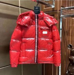 Pufferjacka Ddesigner Mens Down Jacket Bright Matte Style Women's Stylish Warm Coat Winter Jacket Luxury Brand Huveed Windproof Djockat Warm Casual Outdoor