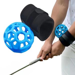 Andra golfprodukter Portable Trainer Ball Swing Placure Corrector Training Aid Balls Correction Accessories for Nybörjare 231204