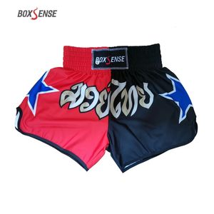 Altri articoli sportivi BOXSENSE Mma MuayThai Personalità MMA Boxe Sport Fitness Pantaloncini traspiranti Pugno Pantaloni Corsa Combattimenti Sanda 231204