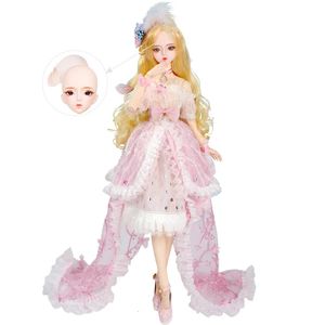 Dolls Dream Fairy 13 Doll BJD Chinese Beauty Style Ball Jointed SD MSD med klädskor Makeup 60cm för flickor 231204