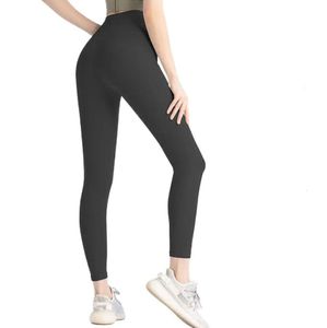 LL 2023 Yoga lu Lejging Leggingi Kobiety Szorty Przycięte spodnie stroje Lady Sport Yoga Panties Poliies Ćwiczenie Fitness noszenie dziewcząt bieganie legginsy gym szczupły dopasowanie 1158