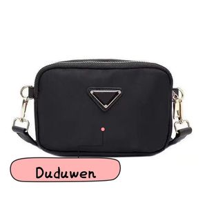 17x5x11Cm classic nylon Pr makeup storage strap bag fashion cosmetic gift collection item triangle mark225S