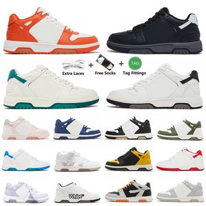 Men Out Of Office Sneakers Outdoor Walking Shoes Platform sneakers Low Top Basketball Shoes White Women Casual Shoes Designer Light Blue Sneaker Trainers NO453