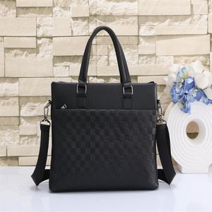 Designer Briefcase Bag for Men PORTE-DOCUMENTS Luxury Briefcases Business Man Shoulder Laptop Bags Totes Women Luggage Computer Du327S