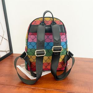 Christmas New Women's Backpack Palm Springs fashion Crossbody Bag Colorful Men Women Bags Letter printing Handbags242f