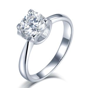 Кольцо из стерлингового серебра 925 пробы, японская и корейская мода, голова быка, инкрустированная камнем Мосанг, свадебное кольцо с бриллиантом, обручальное кольцо