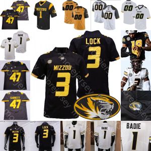 Missouri Tigers Football Jersey NCAA College Brady Cook Cody Schrader Nathaniel Peat Lovett Hopper Charleston Burden III McGuire Bailey Bani