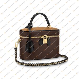 Moda moda swobodna design luksusowa próżność PM to torba kosmetyczna torby na ramię tote torba Messenger Wysokiej jakości top M45165 HAN193X
