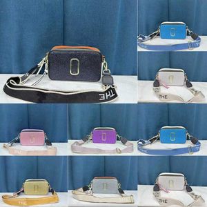 Retail New Designer Women Shoulder Bag Patchwork Color Portable Texture Camera Bag Fashion Messenger Bags286G