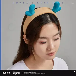Partyzubehör Spiel HONKAI STAR RAIL Dan Heng Stirnband Cosplay Kopfbedeckung MiHoYo Offizielles Animationszubehör Halloween Weihnachten Dress Up