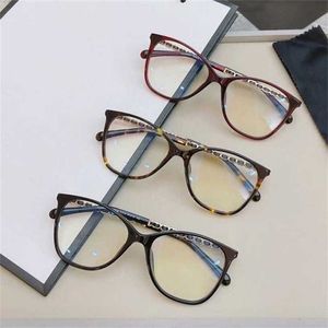 サングラス新しい高品質のXiaoxiangwang's Red Book Black Glasses Sheepskin Chain Women'sバージョンと近視フレームAnti Blue Light Grandma Round Face CH3408