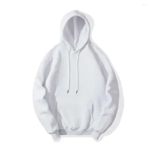 Erkek Hoodies 2023 Sıradan Uzun Kollu Boş Spor Kazak Polar Krover Hoodie