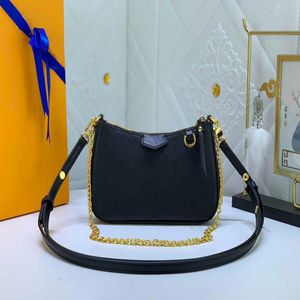 2022 Fashion Mini Bag Bag Chain Crossbody Leather Leather Counter Strap Simple Bacous Counter Strap Bag 81066263L