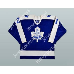 Anpassad Basil McRae st. Catherine Saints Hockey Jersey New Top Stitched S-L-XL-XXL-3XL-4XL-5XL-6XL