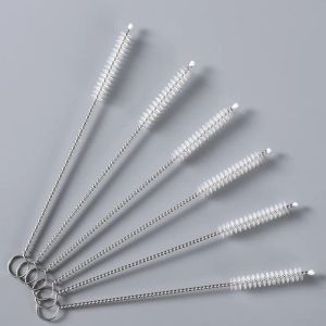 Stainless Steel Straw Cleaning Brushes Baby Bottle Clean Tools Wash Drinking Pipe Brushes Cleaner ZZ
