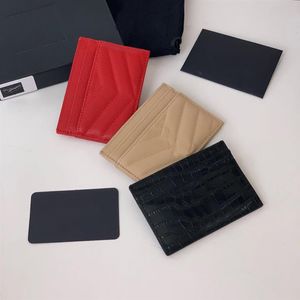High quality zipper designers short wallets mens for Women leather Business credit card holder men wallet womens with box8808268K
